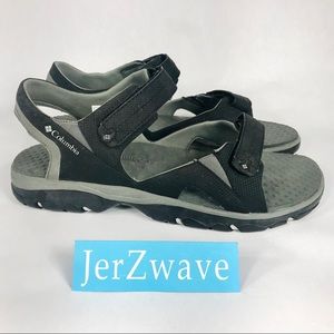 Columbia Surf Tide Black/Grey Sandals Men’s Sz 12